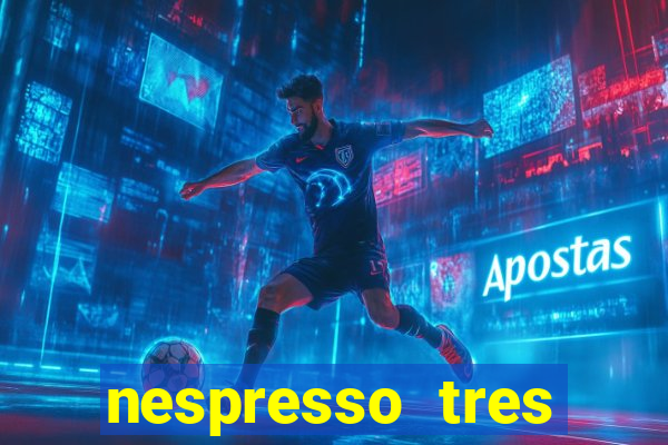 nespresso tres luzes piscando